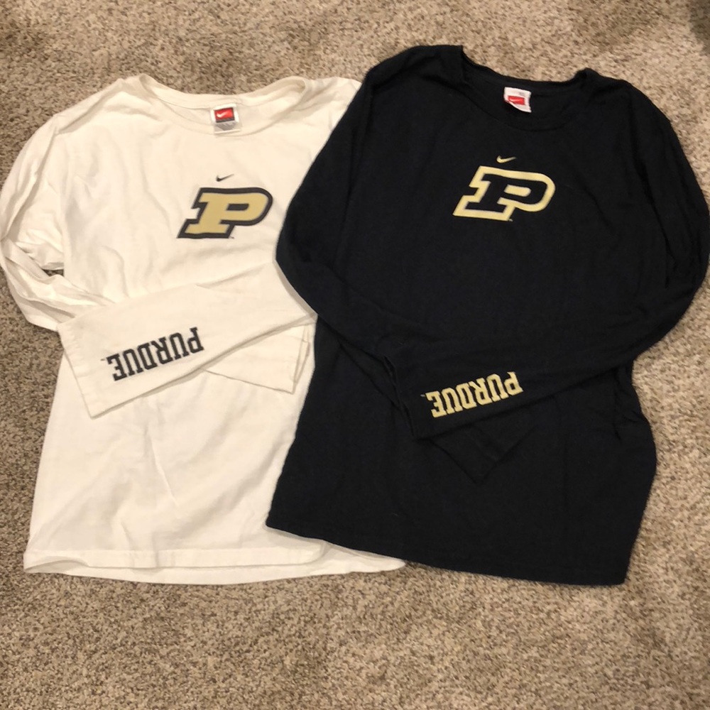 Pair of Purdue l/s tee